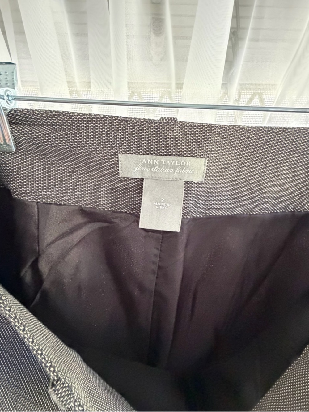 Ann Taylor Black Pencil Skirt